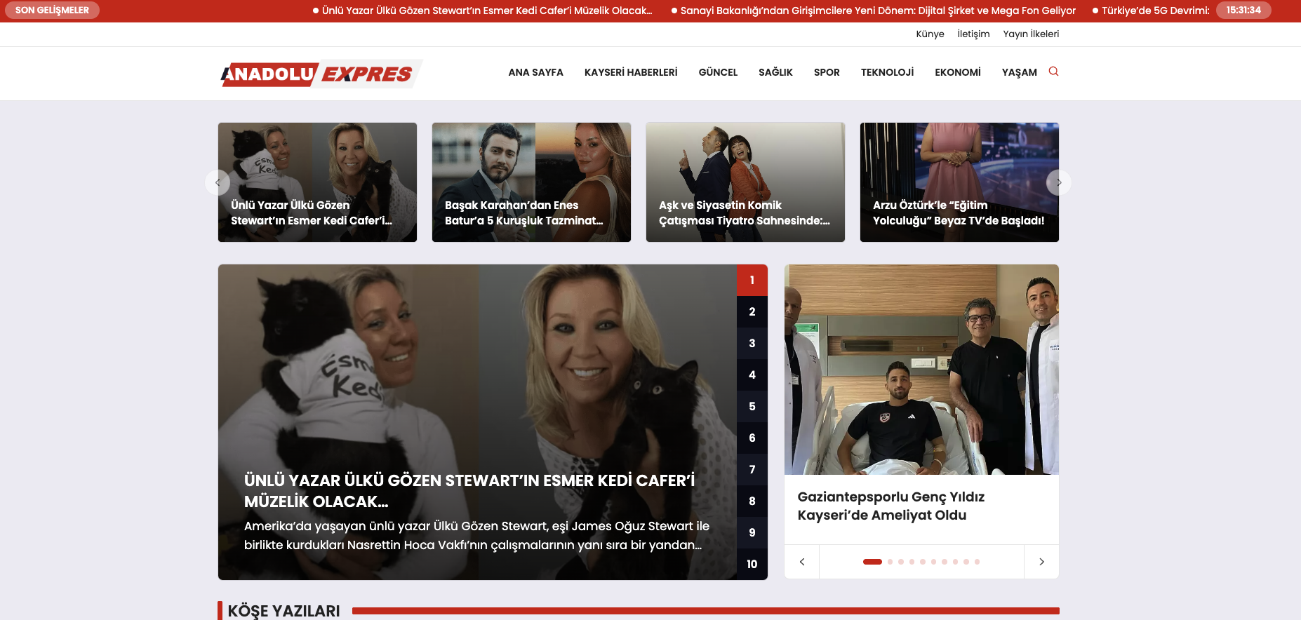 Kayseri Haberleri Tanıtım Yazısı