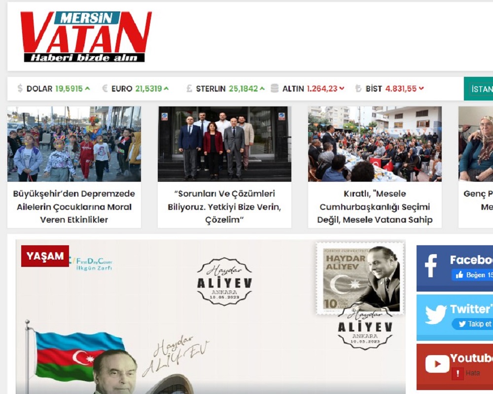 Mersin Vatan Gazetesi Tanıtım Yazısı