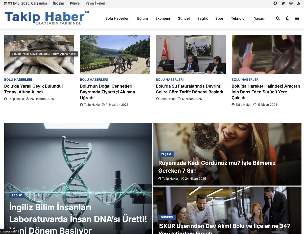 Takip Haber Backlink