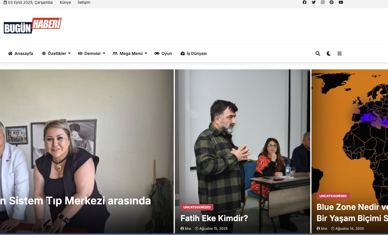 Bugün Haberi - Bugün Son dakika Gelişmeleri